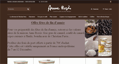 Desktop Screenshot of anne-rozes.com